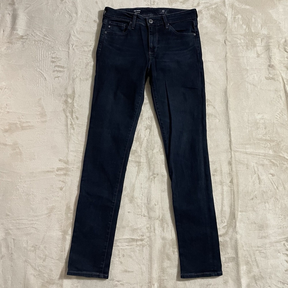 AG Adriano Goldschmied Jeans Womens Size 26 The Prima Cigarette Leg Blue Denim‎